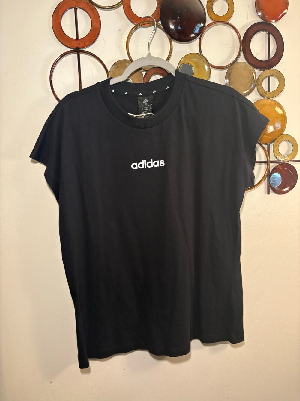 Women’s xl Adidas black short sleeve t shirt